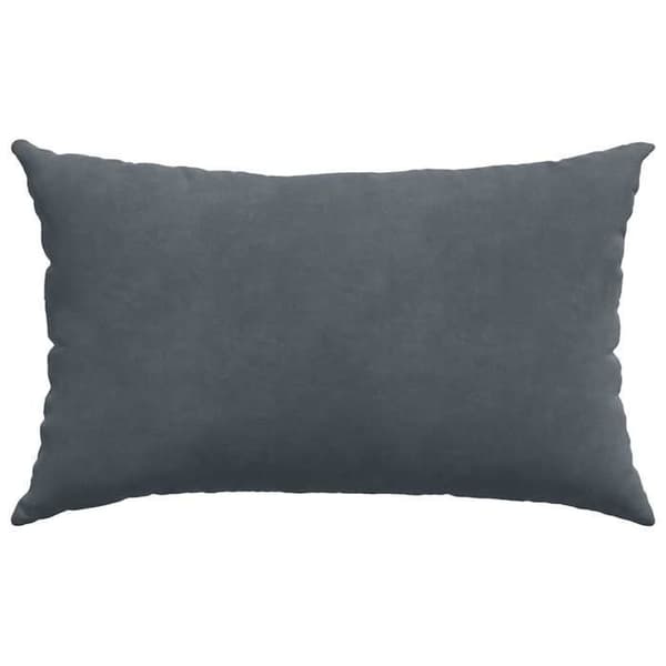 Maison Exclusive - Soffkuddar 2 st Mörkgrå 50 x 30 cm Mörkgrå