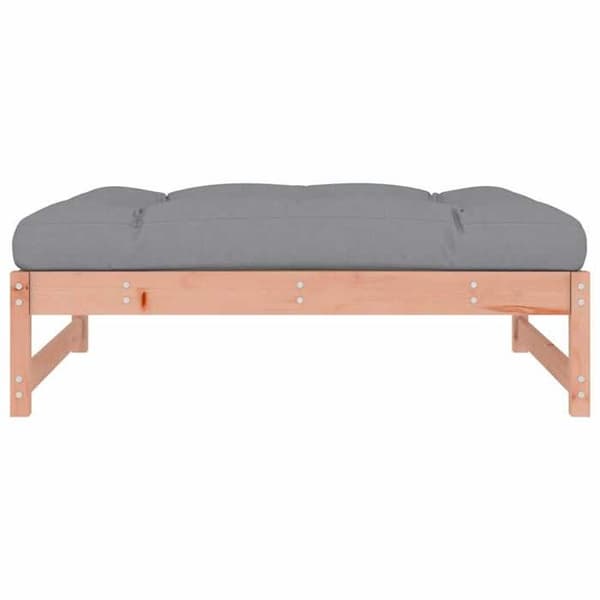 Havemøbel - EKSKLUSIV HUS - 120 x 80 cm - Massiv Douglas - Blødt pude - Modulerbar