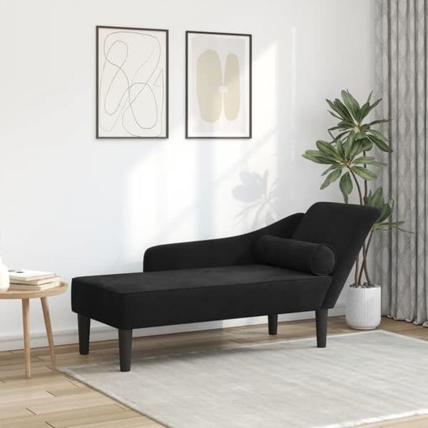 Maison Exclusive - Sengekøje med sorte velourpuder