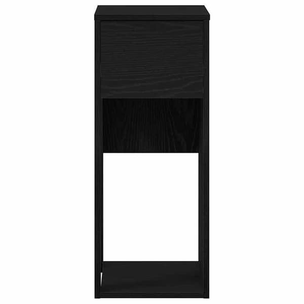 Maison Exclusive - Computerstand med skuffe sort 30x44x74 cm