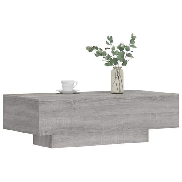 Maison Exclusive - Soffbord sonoma grå 100x49,5x31 cm ingenjörsträ