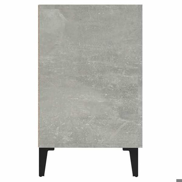 Maison Exclusive - Buffet grå beton 100x36x60 cm ingeniørtræ
