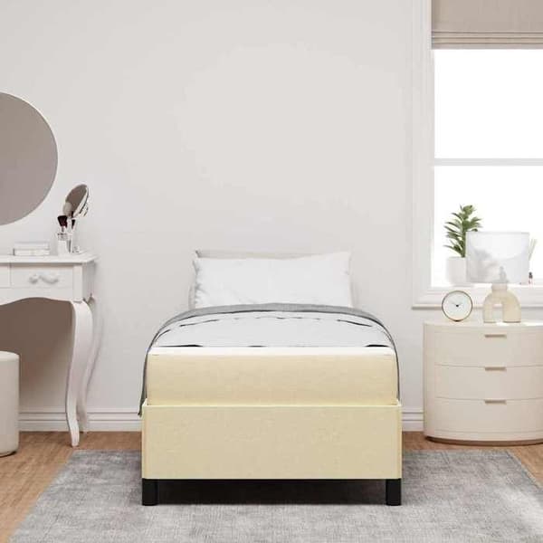 Maison Exclusive - Jousipatja Kermansävy 80 x 200 cm kangas Grädde