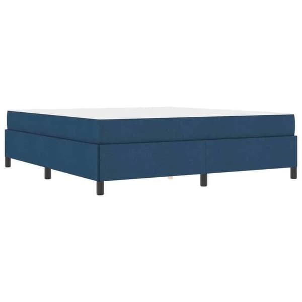 Maison Exclusive - Blå resårmadrass 180 x 200 cm tyg Blå