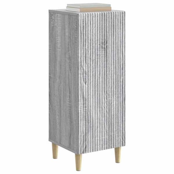 Maison Exclusive - Buffé Sonoma grå 33 x 34,5 x 90 cm Ingenjörsträ