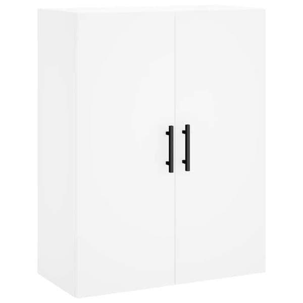 Maison Exclusive - Buffé hög Vit 69,5x34x180 cm Ingenjörsträ Vit