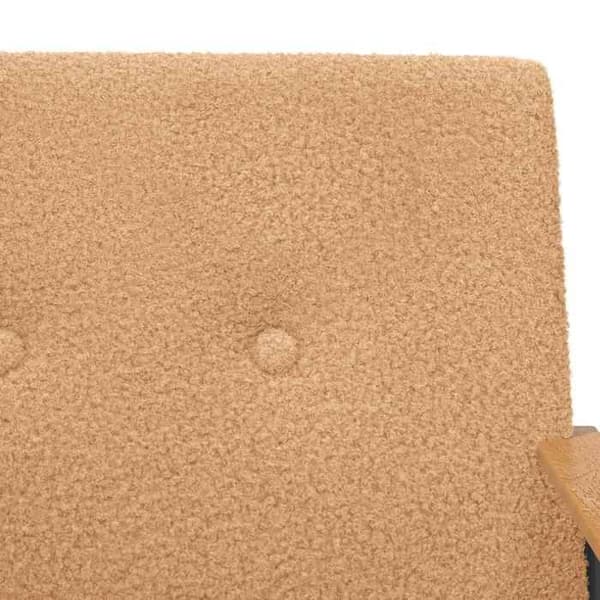 Maison Exclusive - beige stofstol der ligner boucle uld