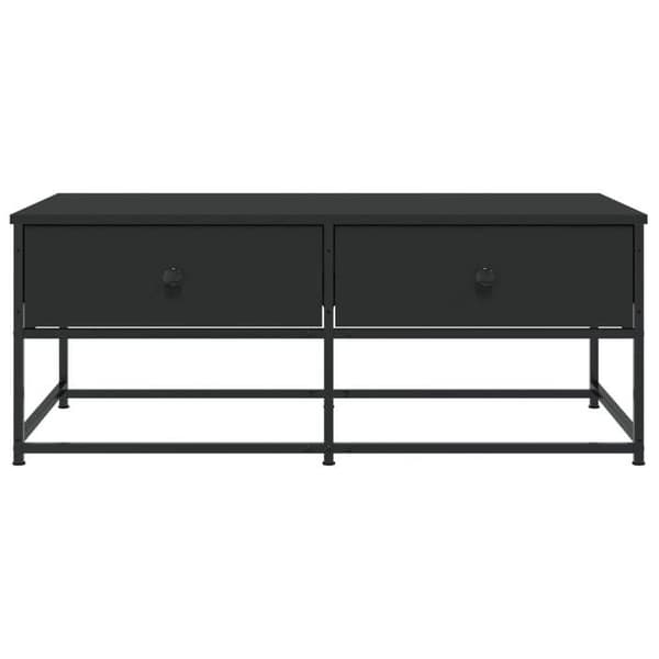 Maison Exclusive - Sort sofabord 100x51x40 cm ingeniørtræ