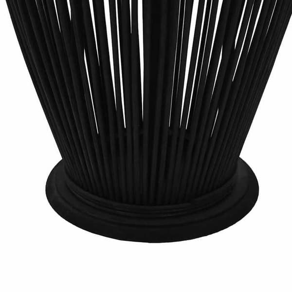 Maison Exclusive - Musta bambu riippuva kynttilänjalka 95 cm Svart