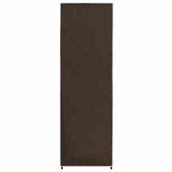 Maison Exclusive - Ruskea vaatekaappi 87x49x159 cm kangas brun