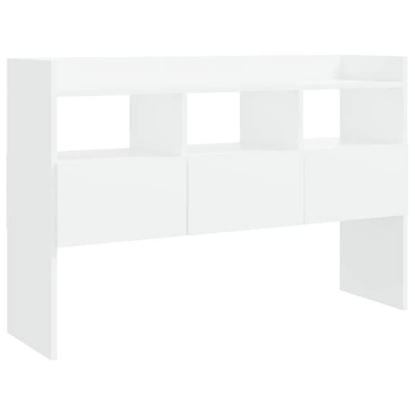 Maison Exclusive - Buffé Vit 105x30x70 cm Ingenjörsträ
