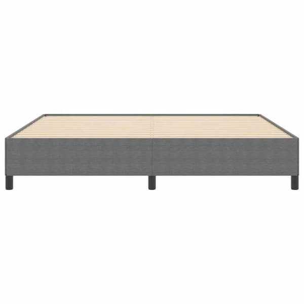 Maison Exclusive - Sengebund i lys grå 200 x 200 cm i fløjl