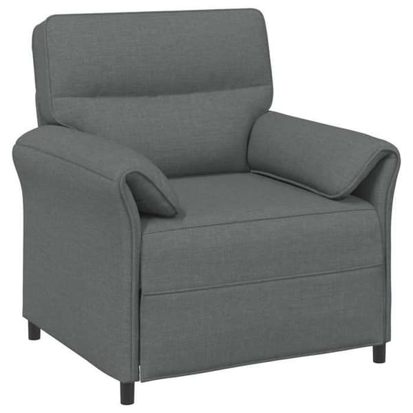 Maison Exclusive - Sæt af 2 sofaer Mørkegrå Stof