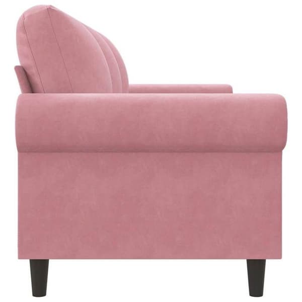 Maison Exclusive - Soffa 3-sits Rosa 180 cm Sammet