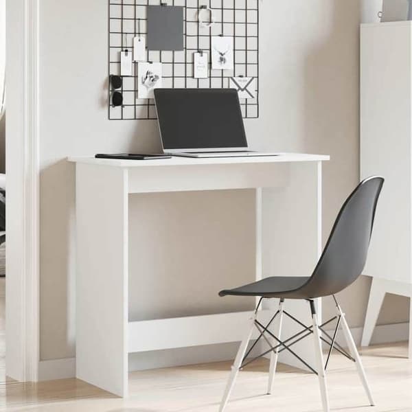 Maison Exclusive - Kontor Vit 80x40x75 cm Ingenjörsträ