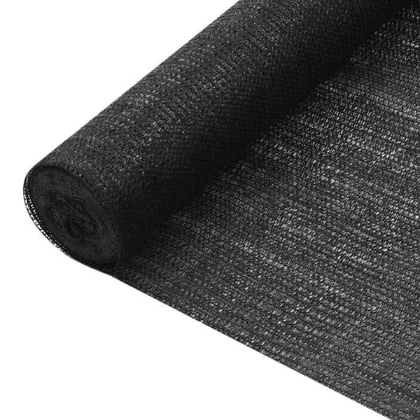 Maison Exclusive - Sort skærmnet 2x10 m HDPE 75 g/m² svart