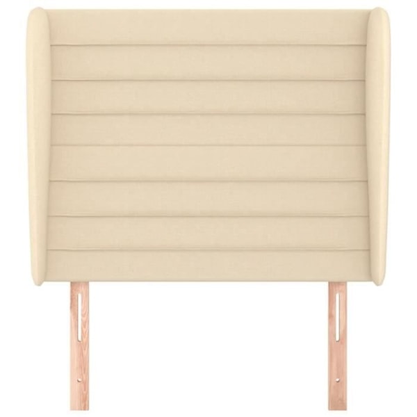 Sängynpäädy korvilla Cream - Classic - Ajaton - 83x23x118/128 cm Grädde