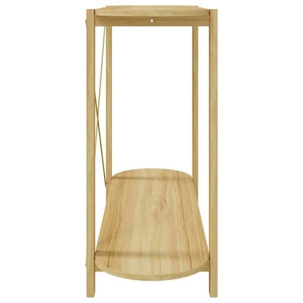 Maison Exclusive - Konsolbord 110x38x75 cm Ingenjörsträ