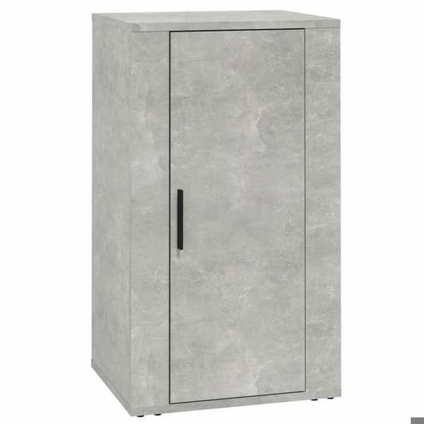 Maison Exclusive - Buffé Grå betong 40x33x70 cm Ingenjörsträ