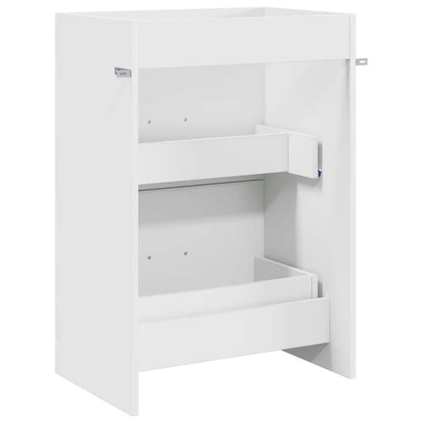 Maison Exclusive - Hvid badeværelses underskab 56 x 37,5 x 81 cm