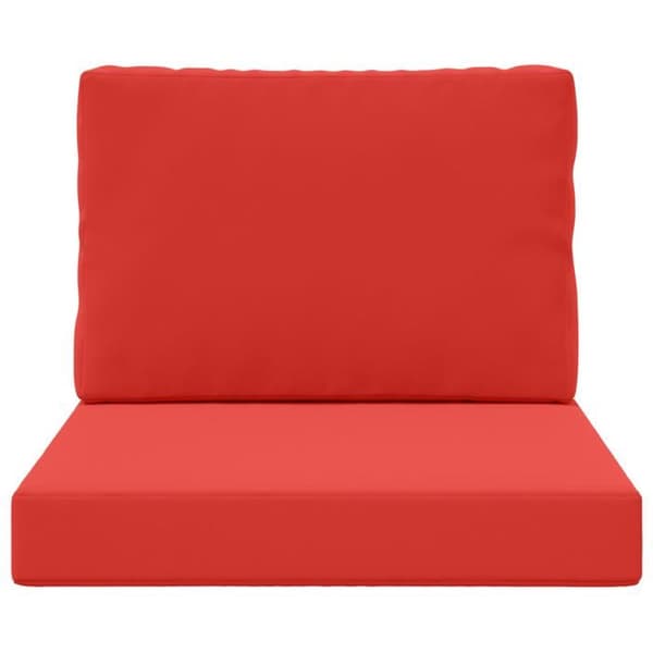 Maison Exclusive - Ulkokäyttöön tarkoitettu polyesterinen sohvatyyny punainen 60 x 60 cm Röd