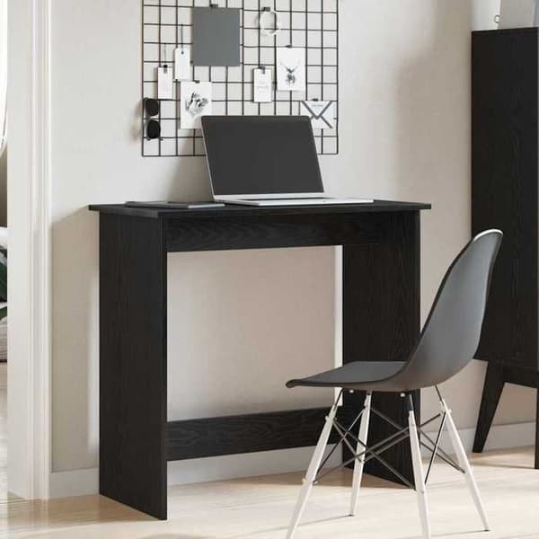 Maison Exclusive - Sort Kontor 80x40x75 cm Agglomereret Svart
