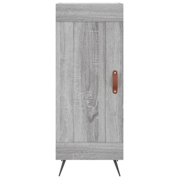Maison Exclusive - Buffet Sonoma grå 34,5x34x90 cm Ingenjörsträ