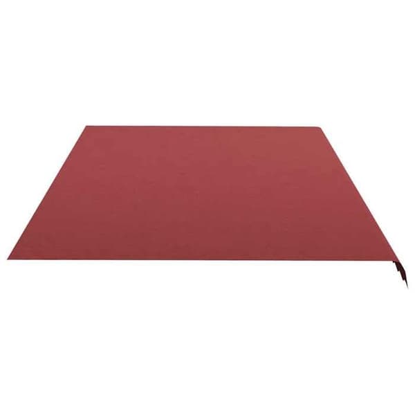 Maison Exclusive - Ersättningstyg för markis bordeaux röd 600x350 cm polyester