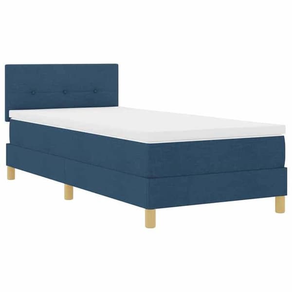 Maison Exclusive - Jousipatja sinisellä tyynyllä 100 x 200 cm kangas Blå