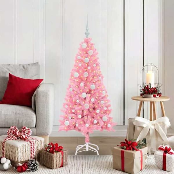 Maison Exclusive - Julgran Rosa 120 cm PVC Ros
