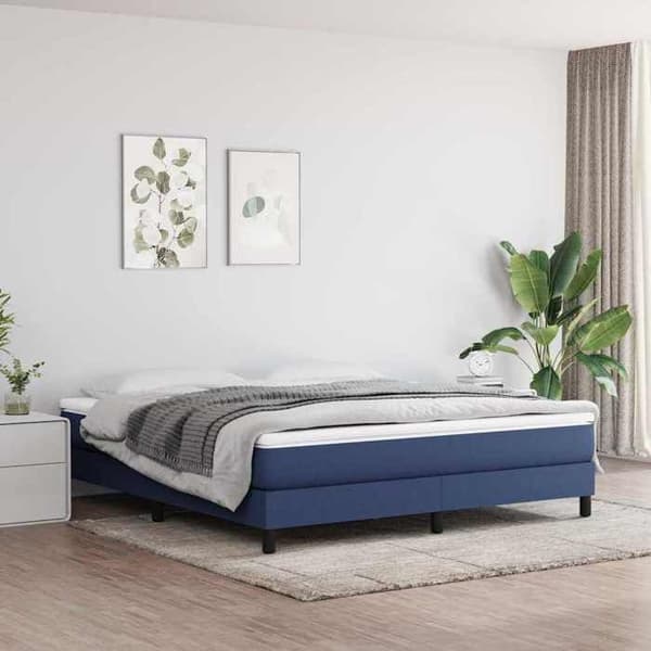Madras - EKSKLUSIV HUS - 180x200x20 cm - Pocketfjedre - Fast - Blå