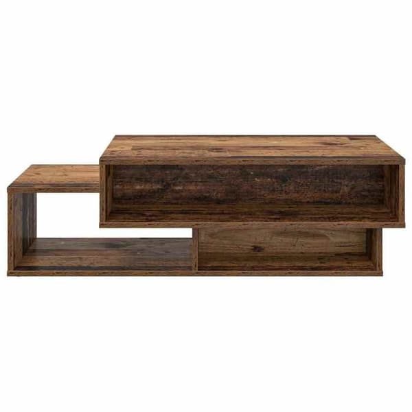 Bord - EKSKLUSIV HUS - 105 x 50 x 32,5 cm - Ingeniørtræ - Rektangulær - Opbevaringshylder