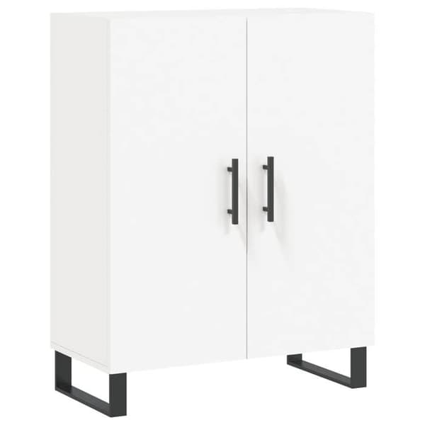 Maison Exclusive - Vit buffé 69,5x34x90 cm ingenjörsträ
