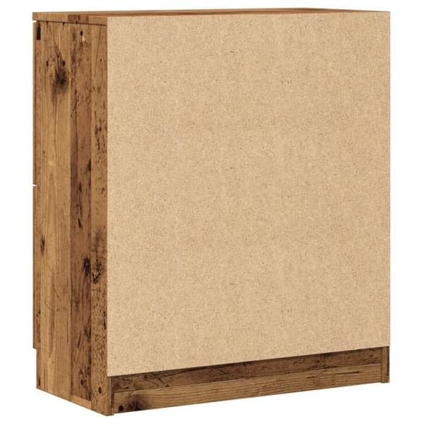 Maison Exclusive - Buffé gammalt trä 60x30x70 cm ingenjörsträ