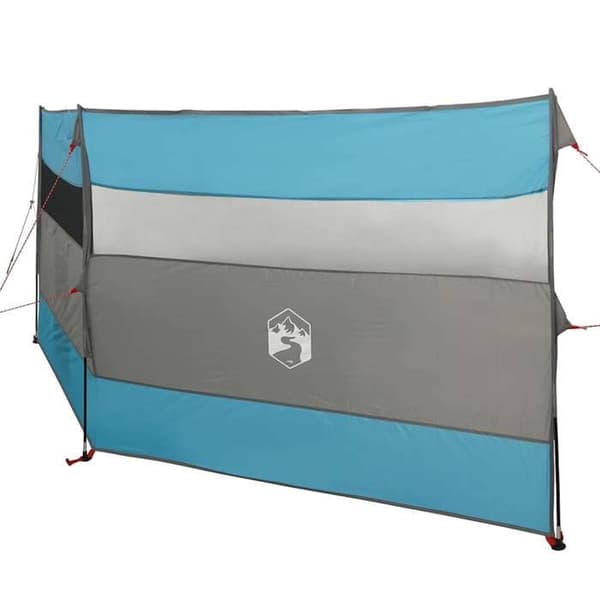Maison Exclusive - Blå campingvindskydd 340x130 cm vattentät