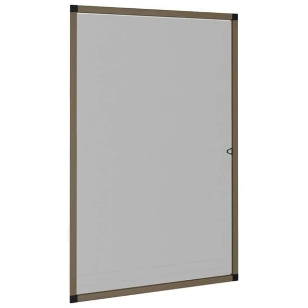 Maison Exclusive - Myggenet til vinduer Brun 80x120 cm