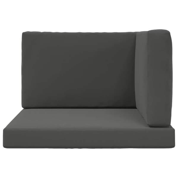 Maison Exclusive - Utomhus soffkudde Polyester Antracit 80 x 80 cm