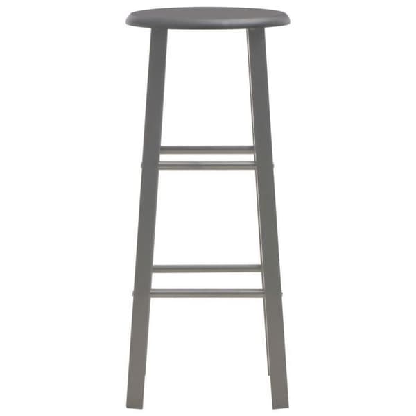 Maison Exclusive - Barstolar set om 2 antracit MDF antracit