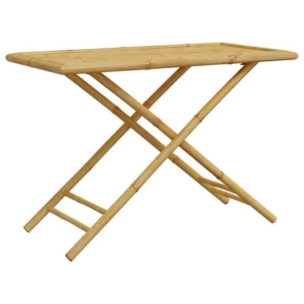 Maison Exclusive - Fällbart trädgårdsbord 110x55x75 cm bambu