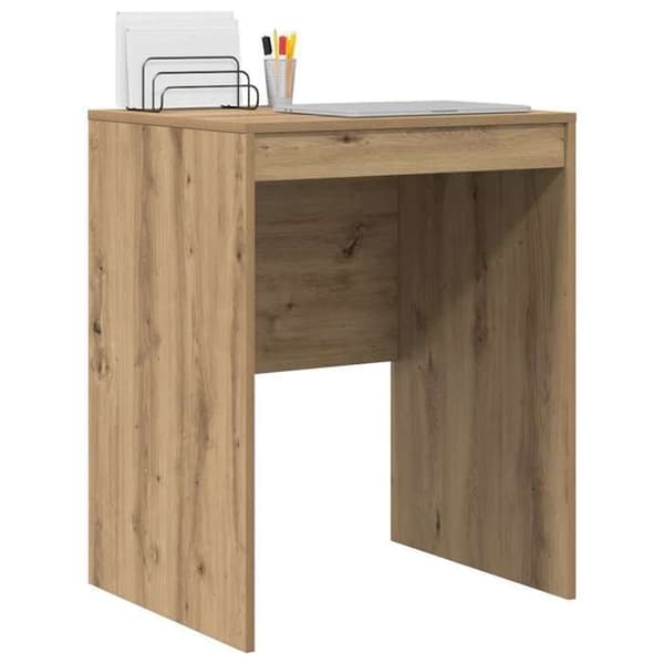 Maison Exclusive - Håndlavet egetræskontor 60 x 50 x 76 cm Ek