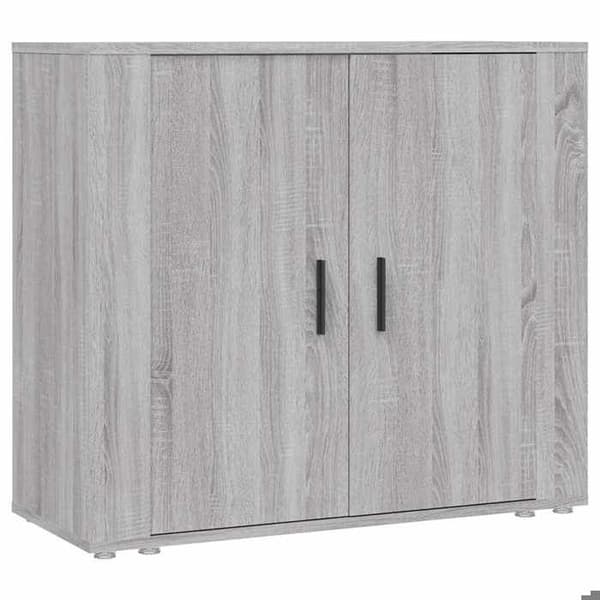Maison Exclusive - Buffet Sonoma grå 80x33x70 cm Ingeniørtræ Grå