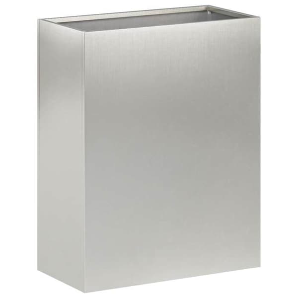 Maison Exclusive - Trädgårdskrukor 2 st Silver 40 x 20 x 40 cm
