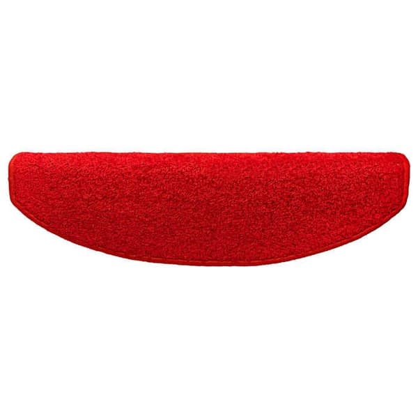 Maison Exclusive - Selvklebende trappetæpper 15 stk 80 x 24,5 x 3,5 cm Rød