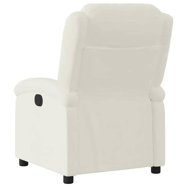 Maison Exclusive - Recliner i krämfärgad sammet Grädde