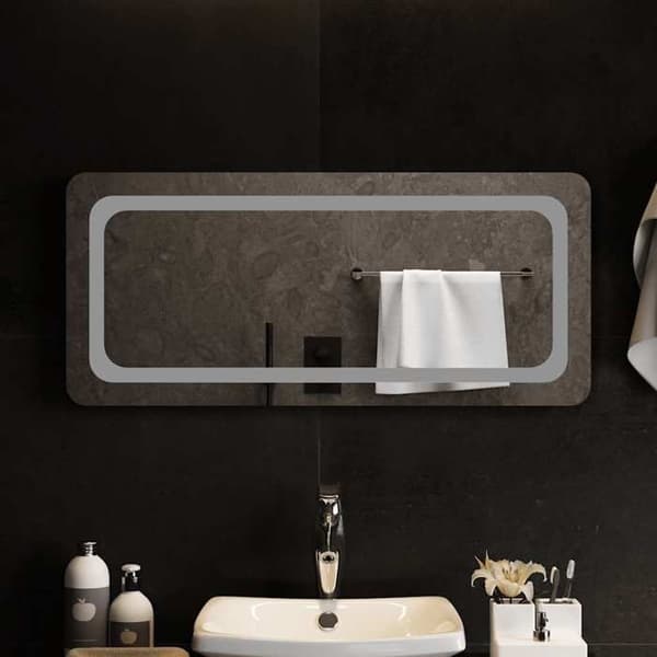 Maison Exclusive - LED-badrumsspegel 90x40 cm