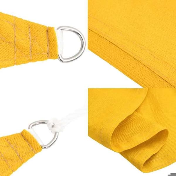 Maison Exclusive - Skuggduk 160 g/m² rektangulär gul 6x7 m PEHD