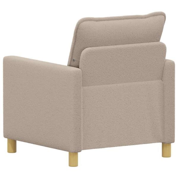 Maison Exclusive - Soffa Ljusgrå 76 x 81 x 87,5 cm Tyg