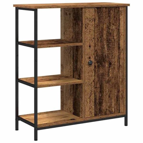 Maison Exclusive - Buffé i gammalt trä 70 x 30 x 80 cm