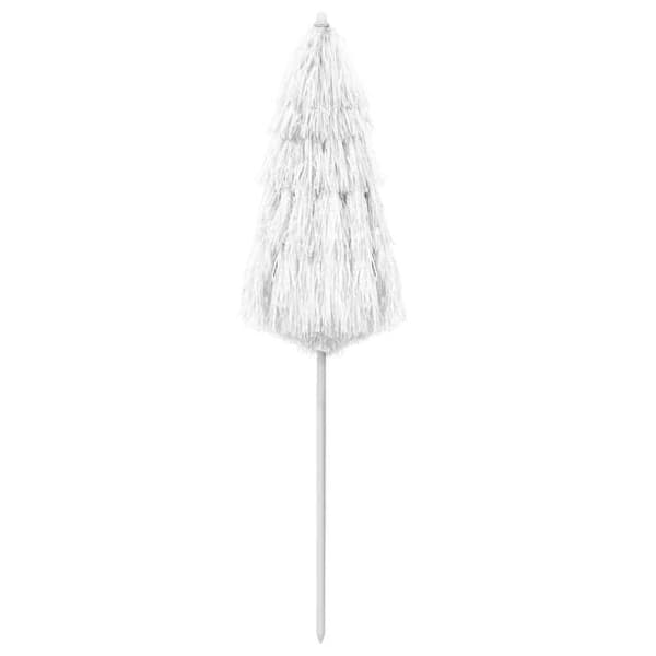 Maison Exclusive - Hawaii-valkoinen rantavarjo 180 cm Vit