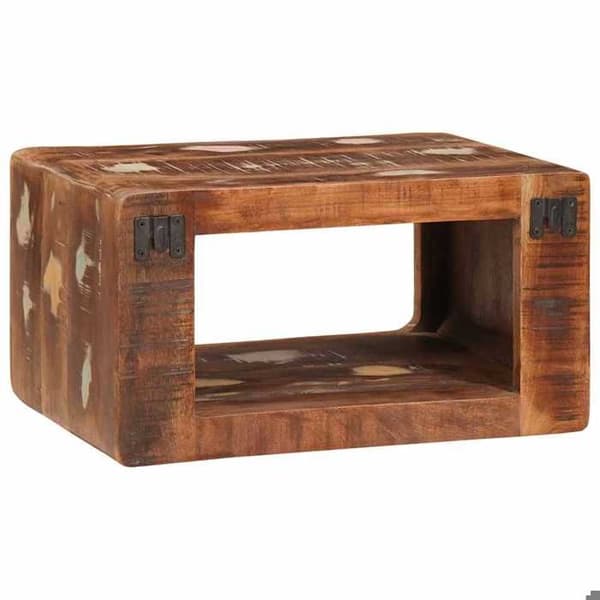 Maison Exclusive - Nattduksbord Brun 45 x 30 x 24 cm Återvunnet Trä Solid brun